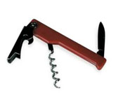 Waiter Corkscrew Red Plastic Handles